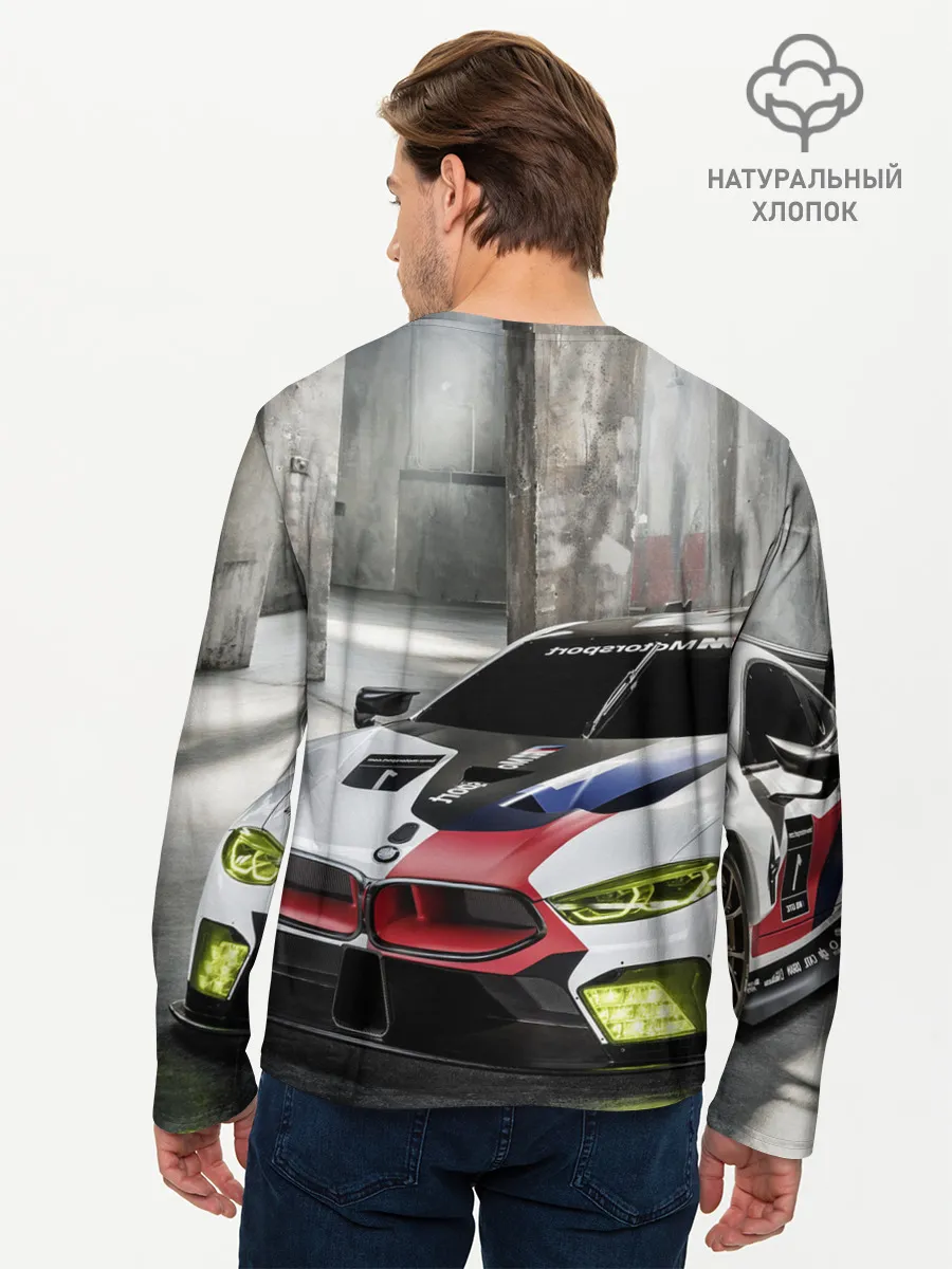 Мужской лонгслив базовый / Need for Speed