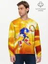 Мужской лонгслив базовый / Sonic