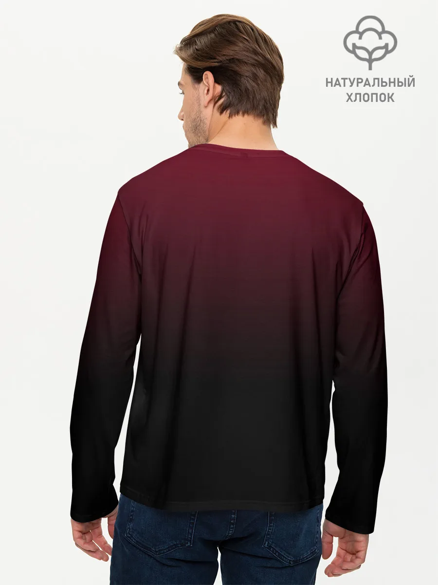 Мужской лонгслив базовый / Out for blood