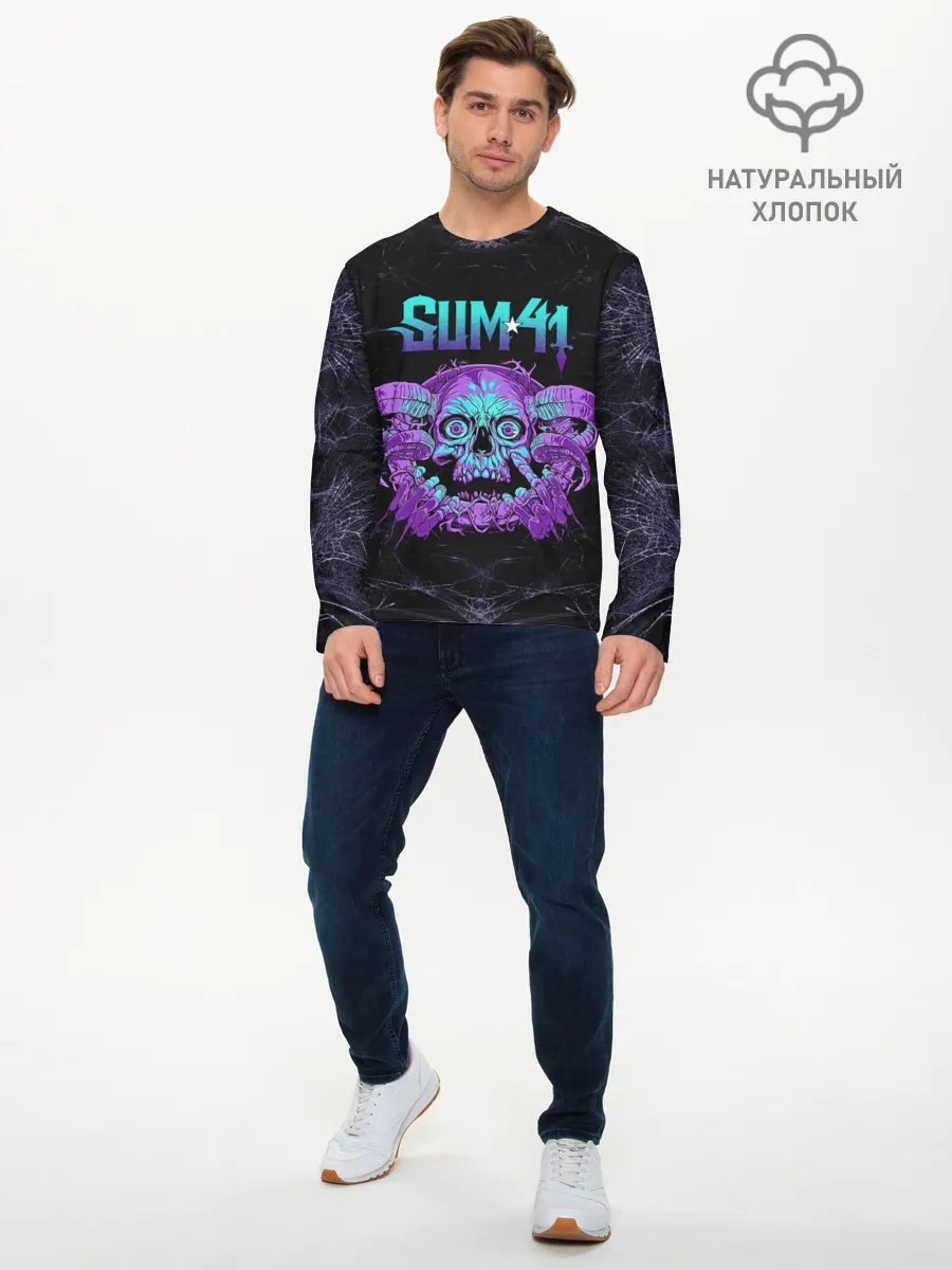 Мужской лонгслив базовый / No Personal space