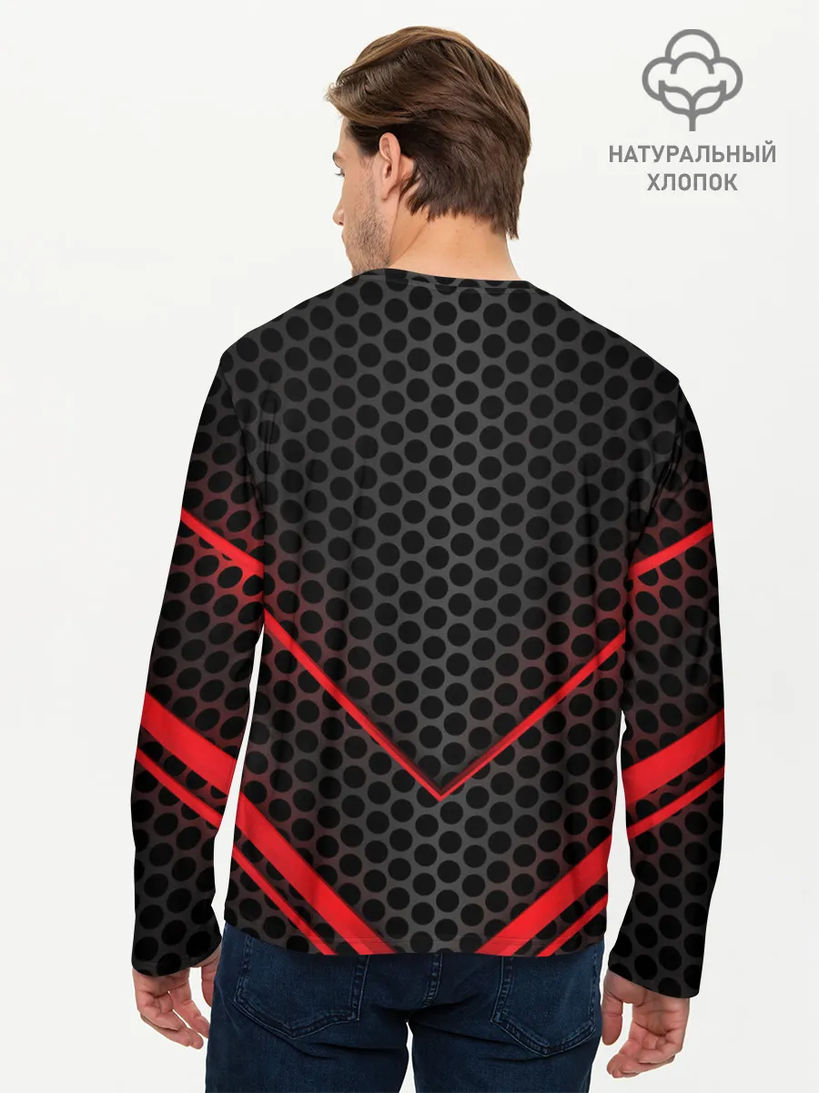 Мужской лонгслив базовый / Lamborghini | Ламборгини