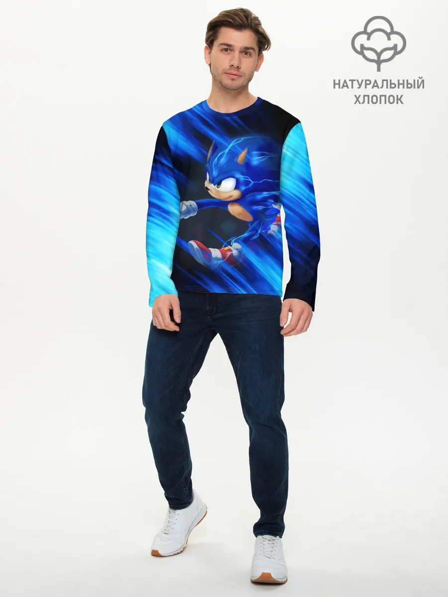 Мужской лонгслив базовый / SONIC | СОНИК