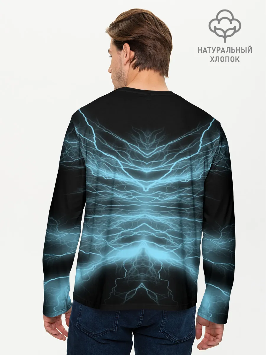 Мужской лонгслив базовый / PikaPika