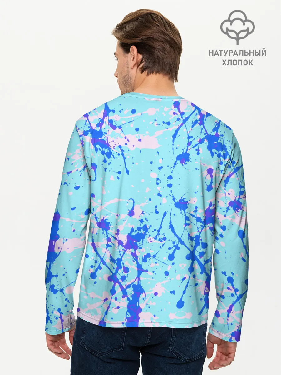 Мужской лонгслив базовый / Pikachu