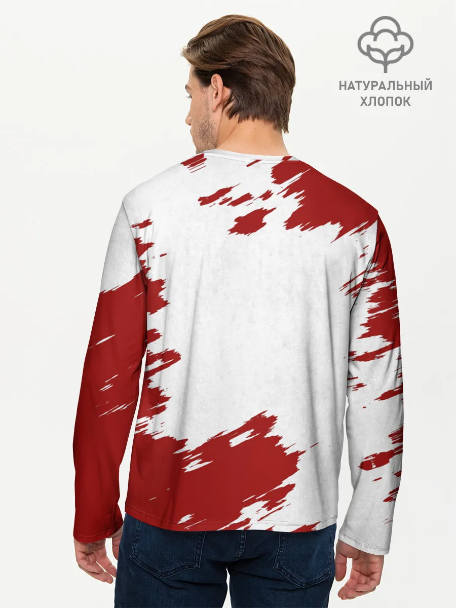 Мужской лонгслив базовый / Гражданская оборона