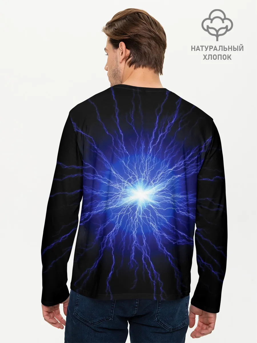 Мужской лонгслив базовый / SONIC