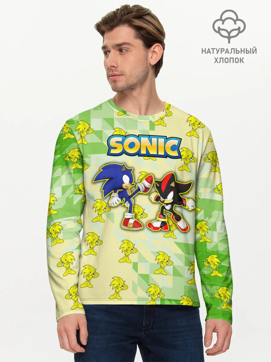Мужской лонгслив базовый / sonik