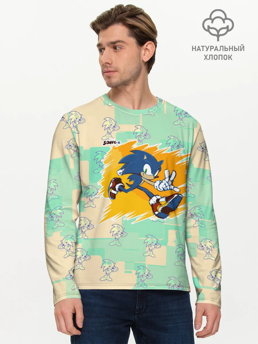 Мужской лонгслив базовый / sonik
