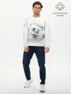 Мужской лонгслив базовый / Marshmello