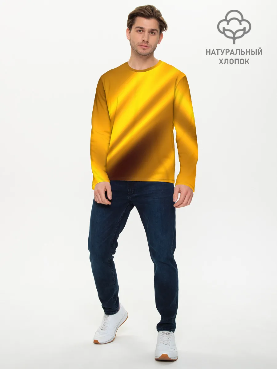 Мужской лонгслив базовый / Луч