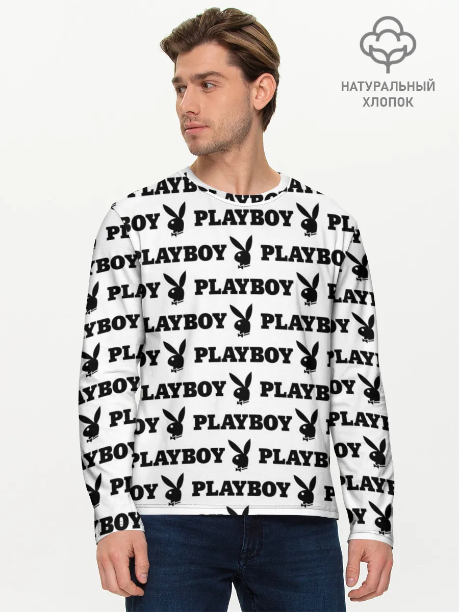 Мужской лонгслив базовый / PLAYBOY | ПЛЕЙБОЙ