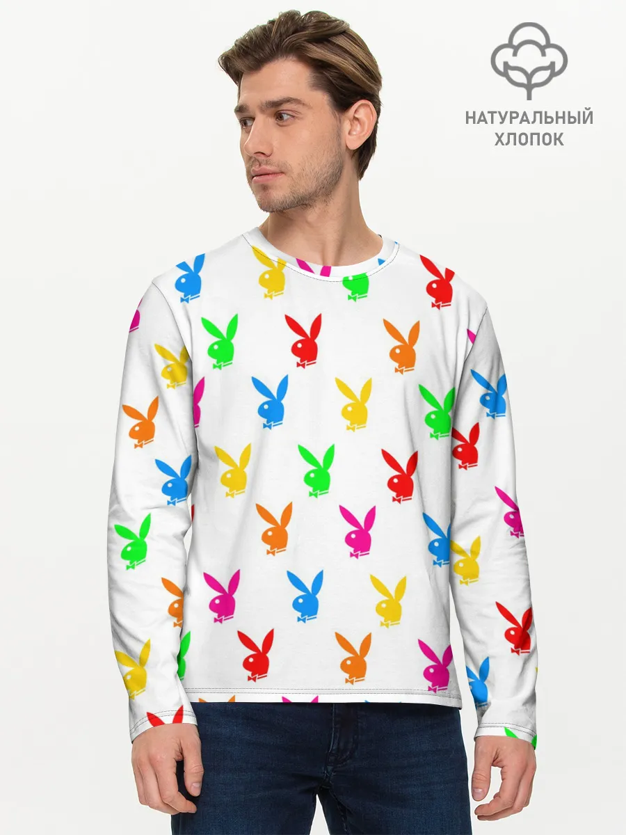 Мужской лонгслив базовый / PLAYBOY | ПЛЕЙБОЙ