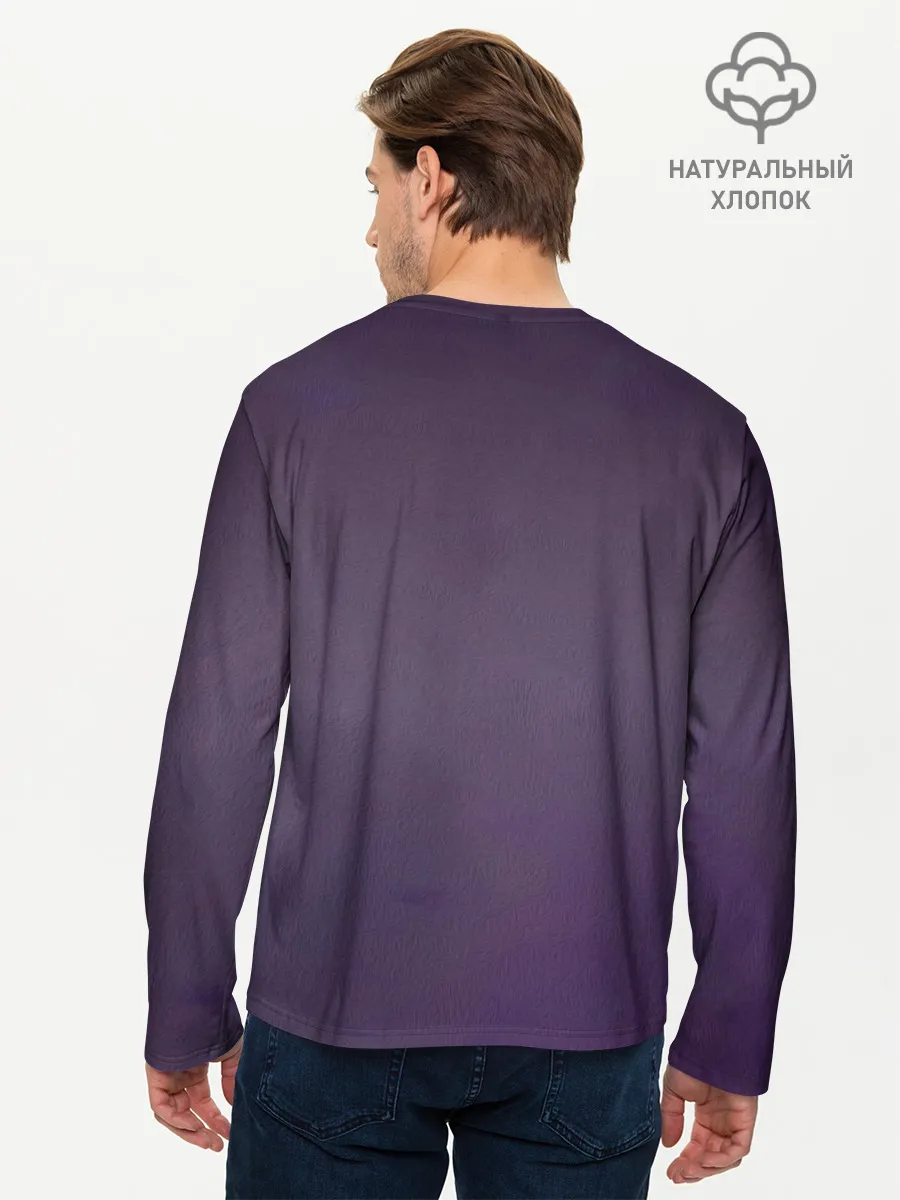 Мужской лонгслив базовый / PINK HEAR