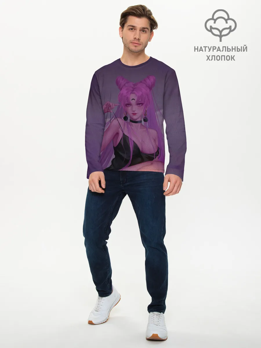 Мужской лонгслив базовый / PINK HEAR