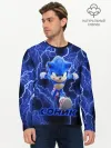 Мужской лонгслив базовый / SONIC