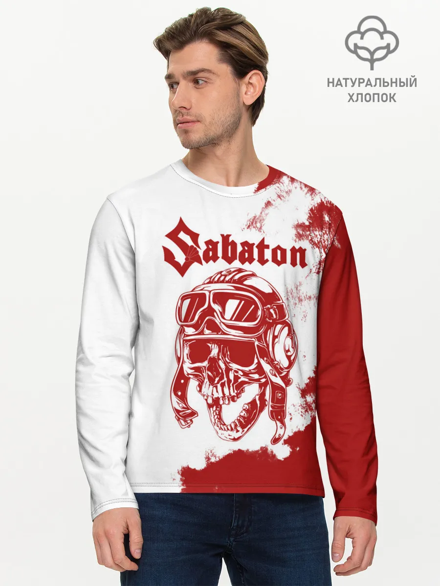 Мужской лонгслив базовый / Sabaton
