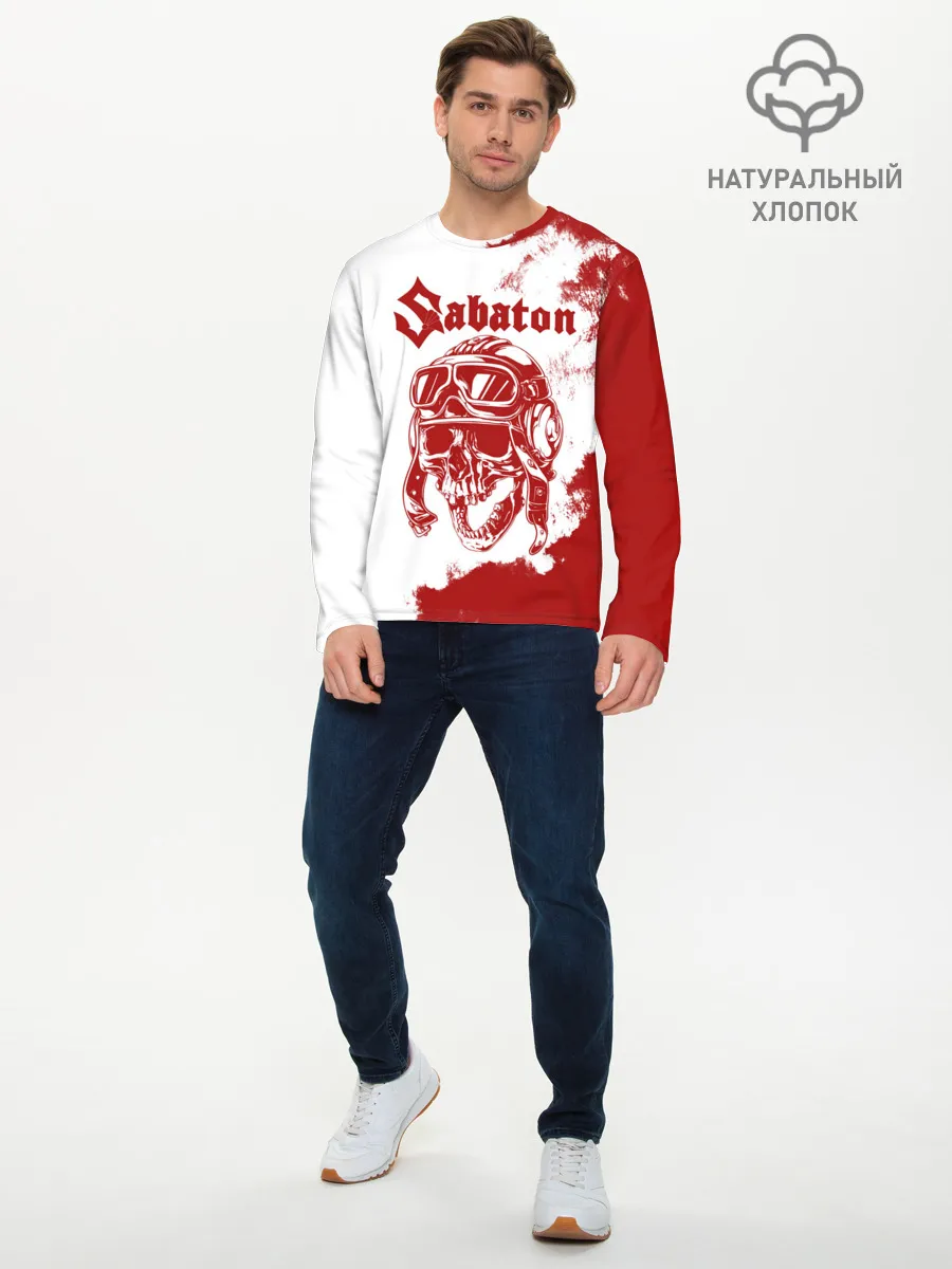 Мужской лонгслив базовый / Sabaton