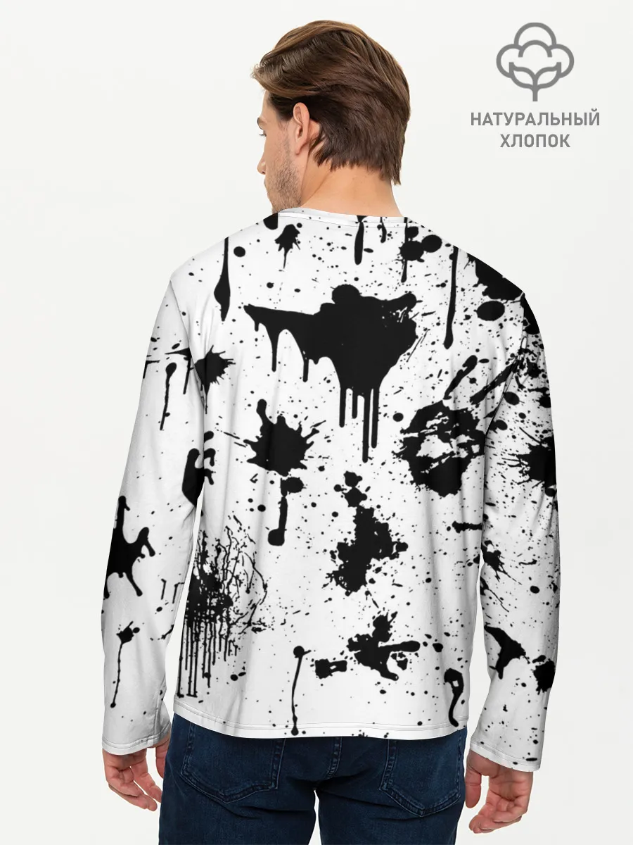 Мужской лонгслив базовый / Sabaton