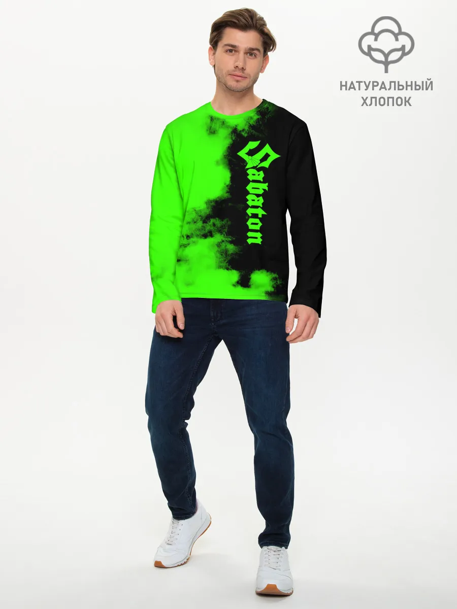 Мужской лонгслив базовый / Sabaton