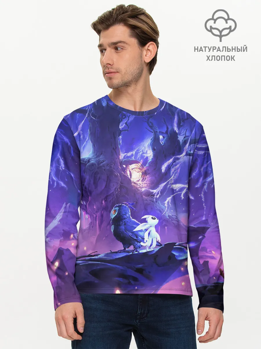 Мужской лонгслив базовый / Ori and the Will of the Wisps