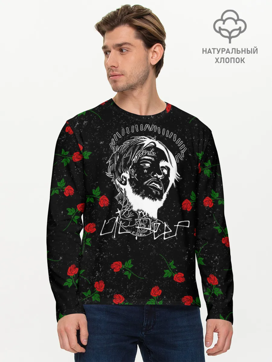 Мужской лонгслив базовый / LIL PEEP