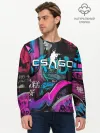 Мужской лонгслив базовый / CS GO - Fever Dream