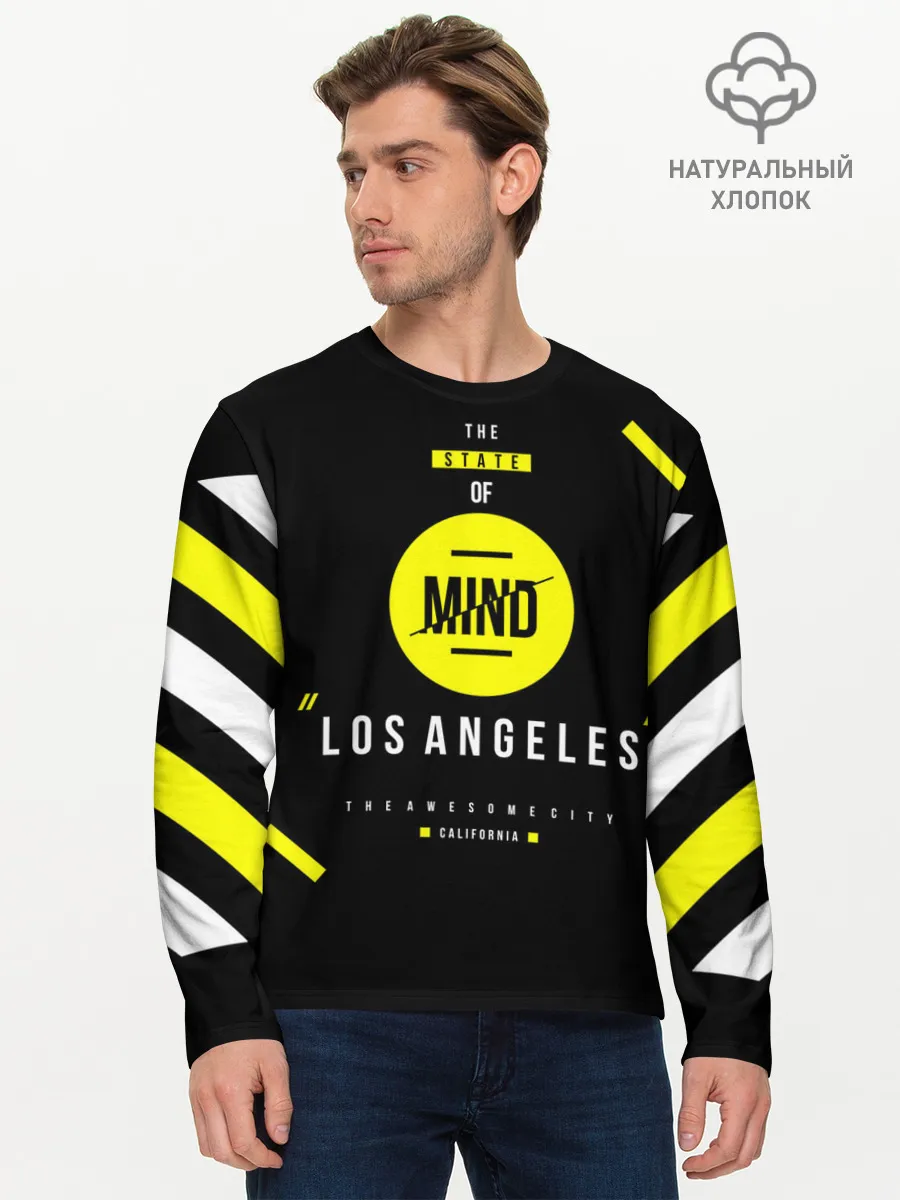 Мужской лонгслив базовый / OFF-MIND