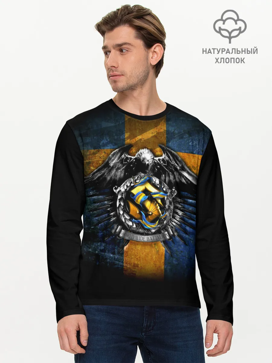 Мужской лонгслив базовый / Sabaton
