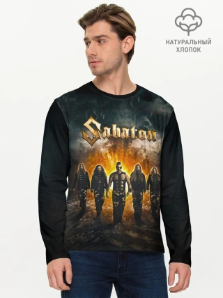 Мужской лонгслив базовый / Sabaton
