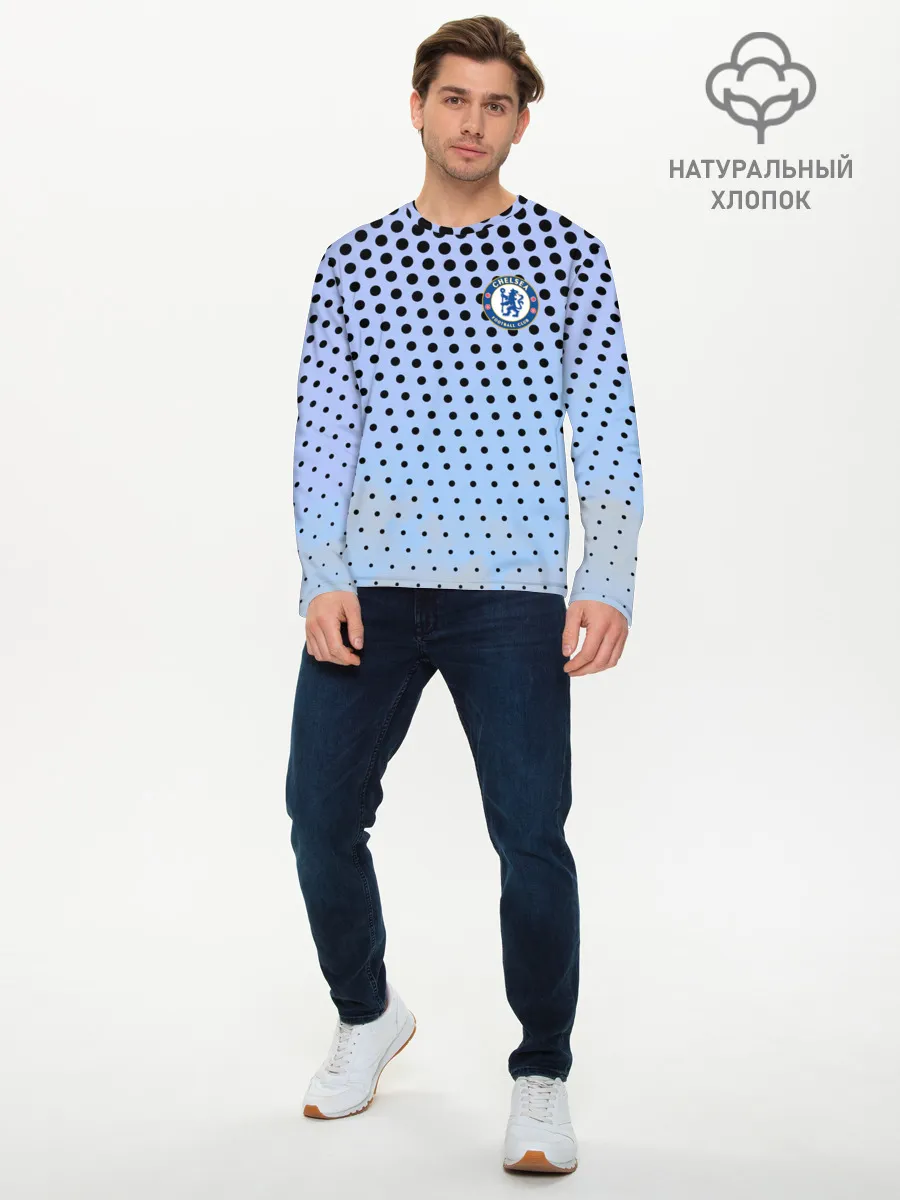 Мужской лонгслив базовый / Челси