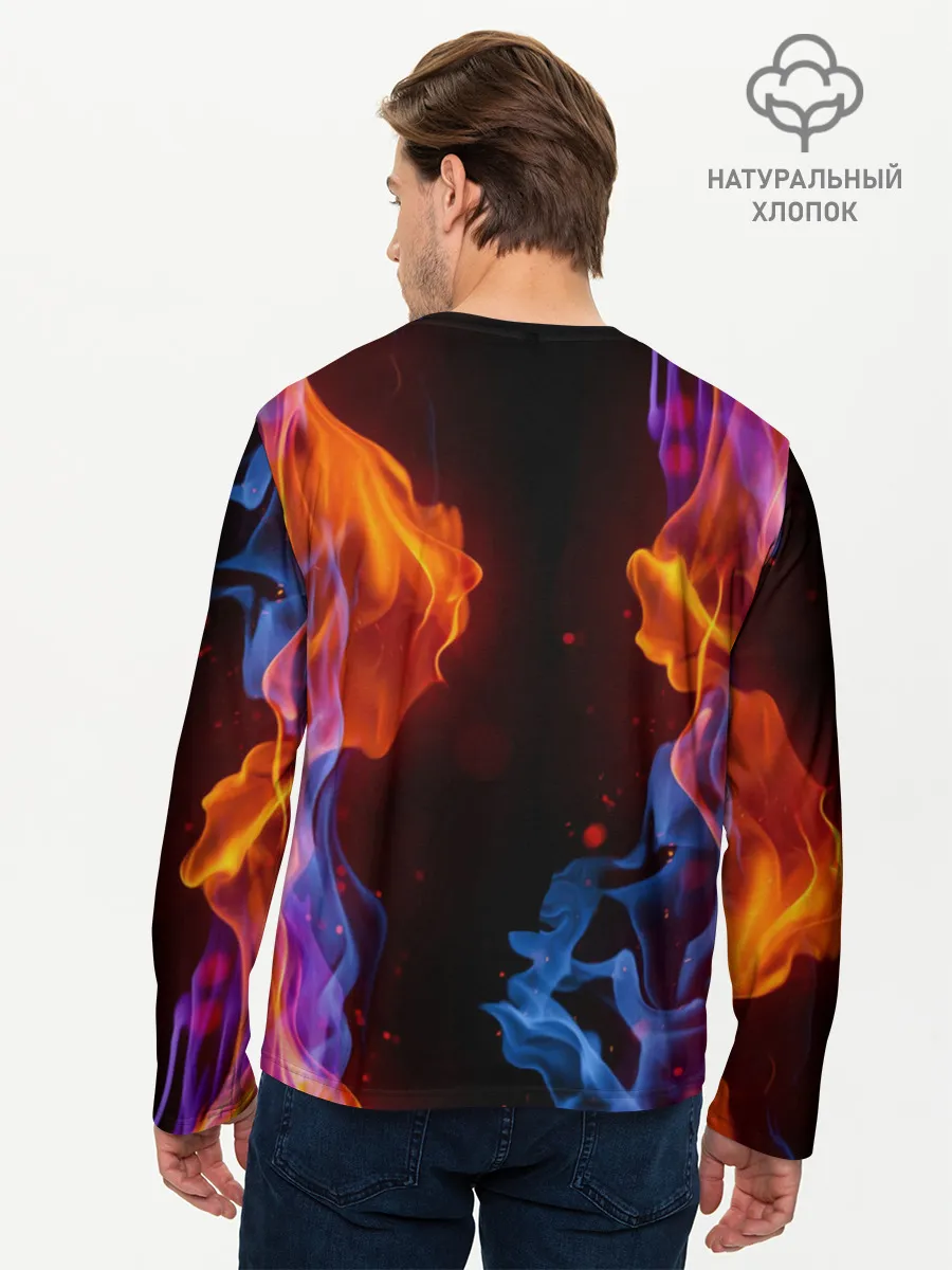 Мужской лонгслив базовый / SONIC