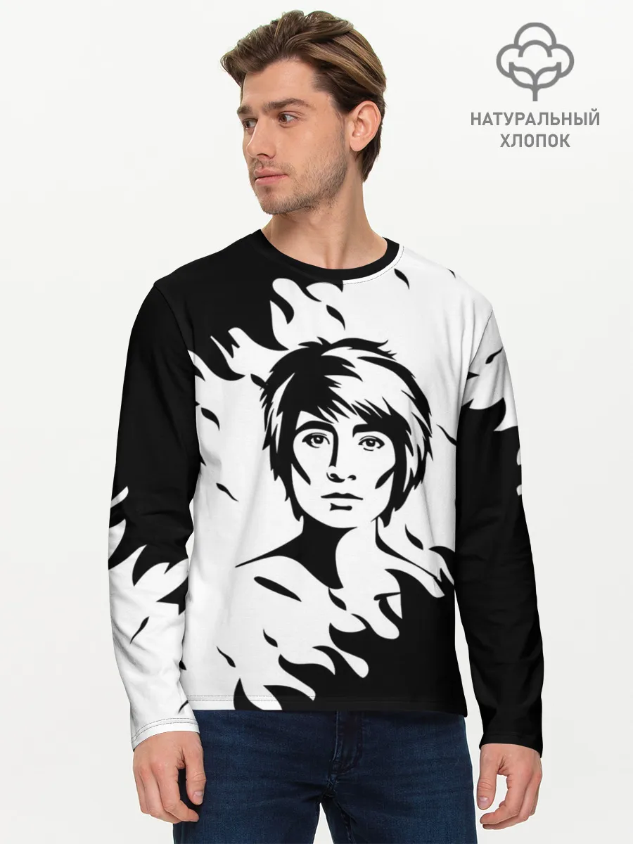 Мужской лонгслив базовый / Zемфира