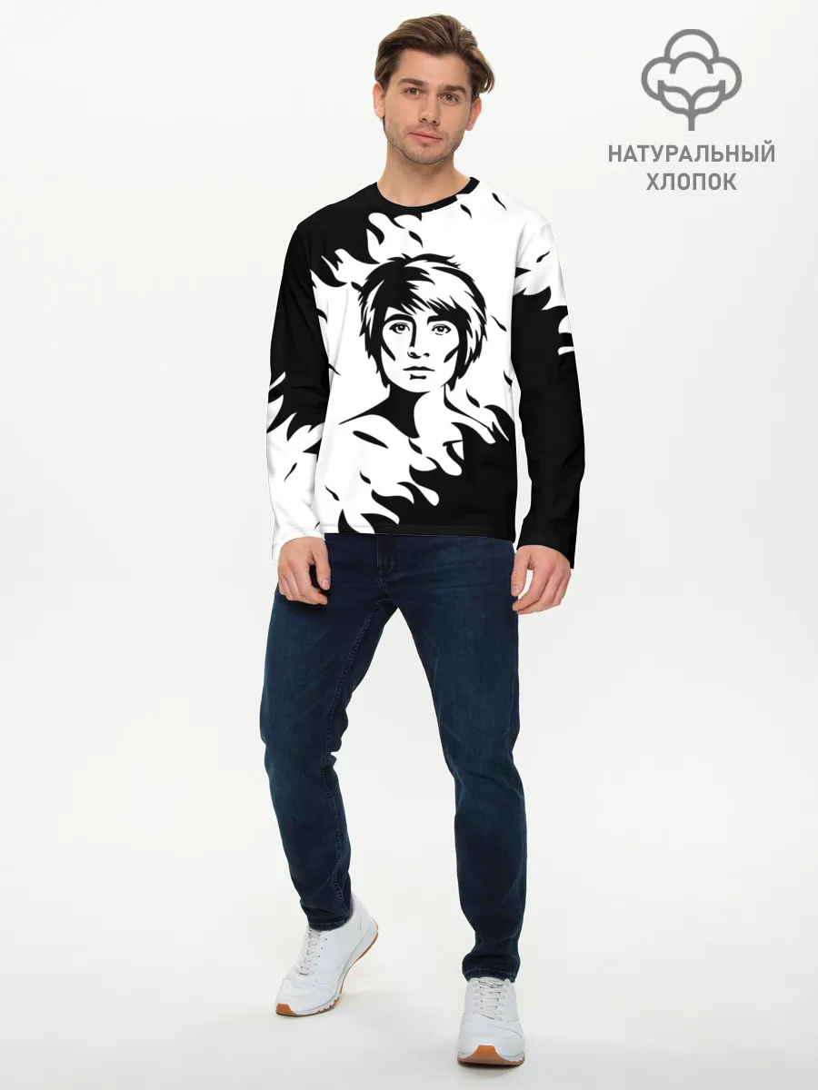 Мужской лонгслив базовый / Zемфира