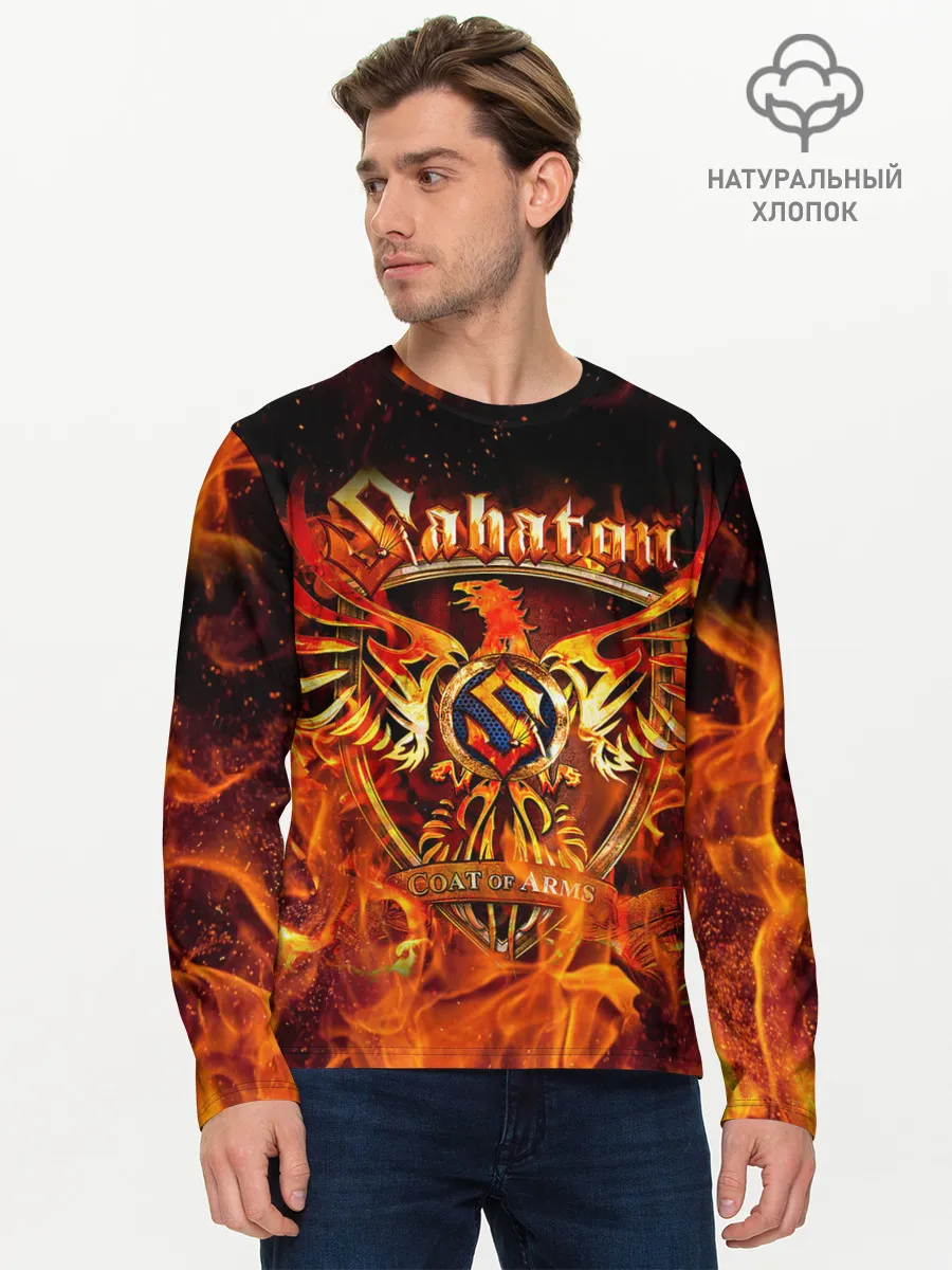 Мужской лонгслив базовый / SABATON / САБАТОН