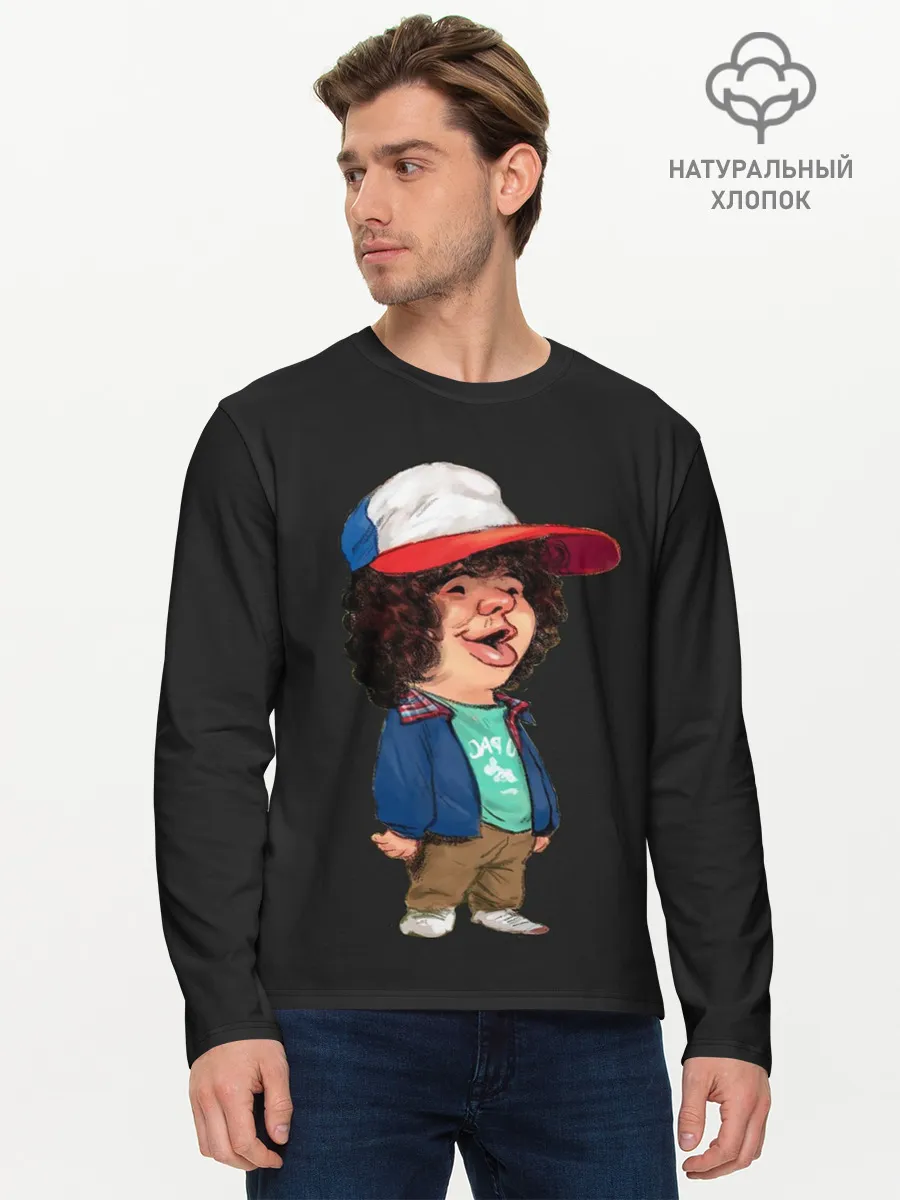 Мужской лонгслив базовый / Дастин