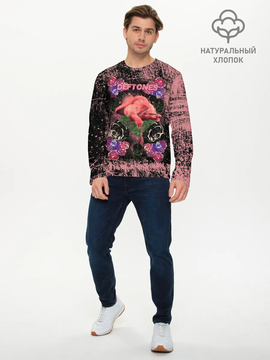 Мужской лонгслив базовый / Deftones