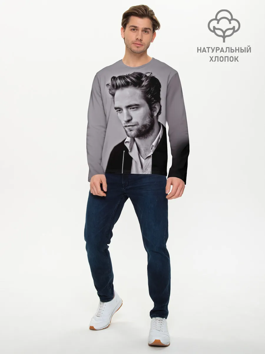 Мужской лонгслив базовый / Роберт
