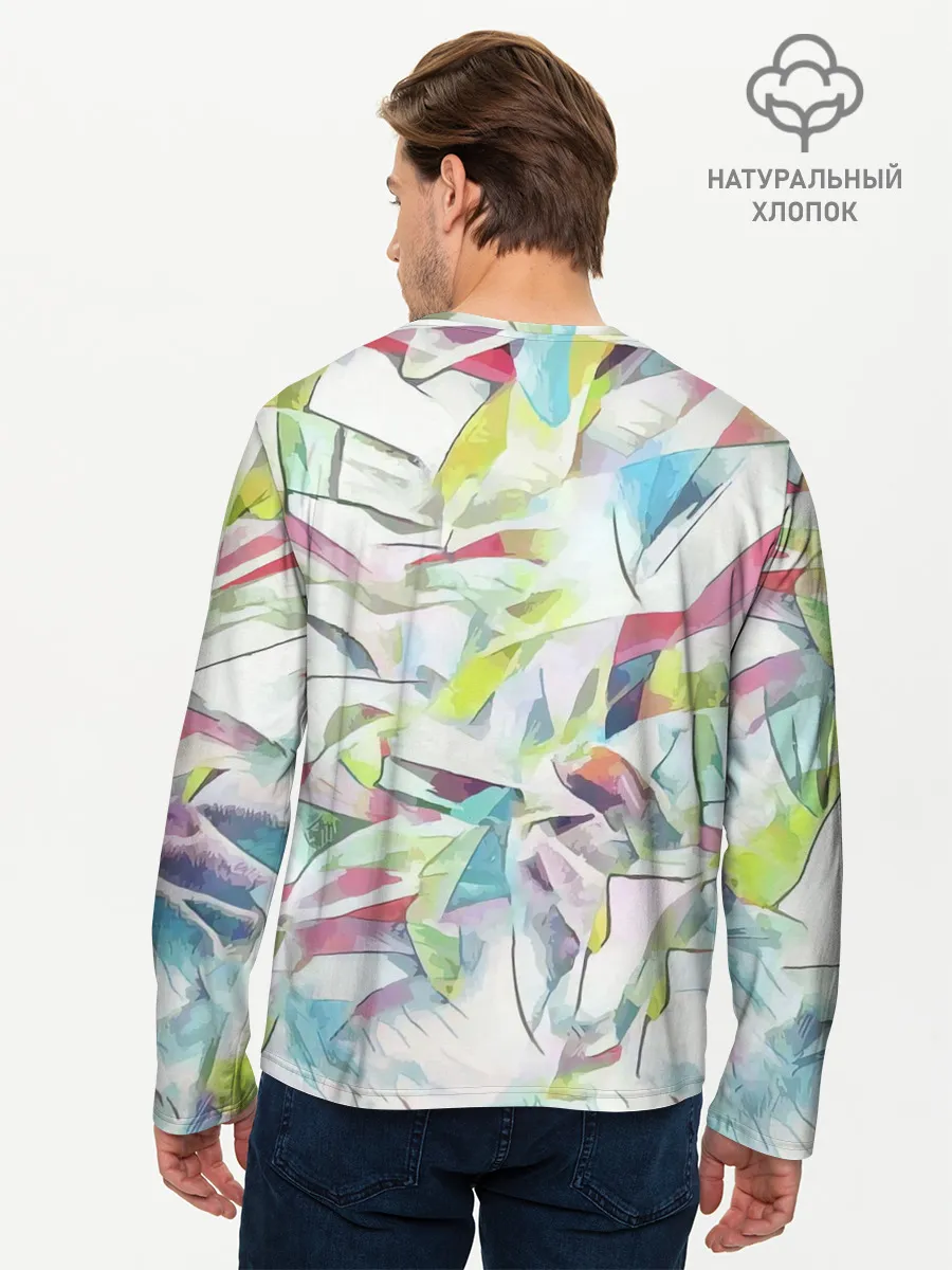 Мужской лонгслив базовый / РОБЕРТ ПАТТИНСОН