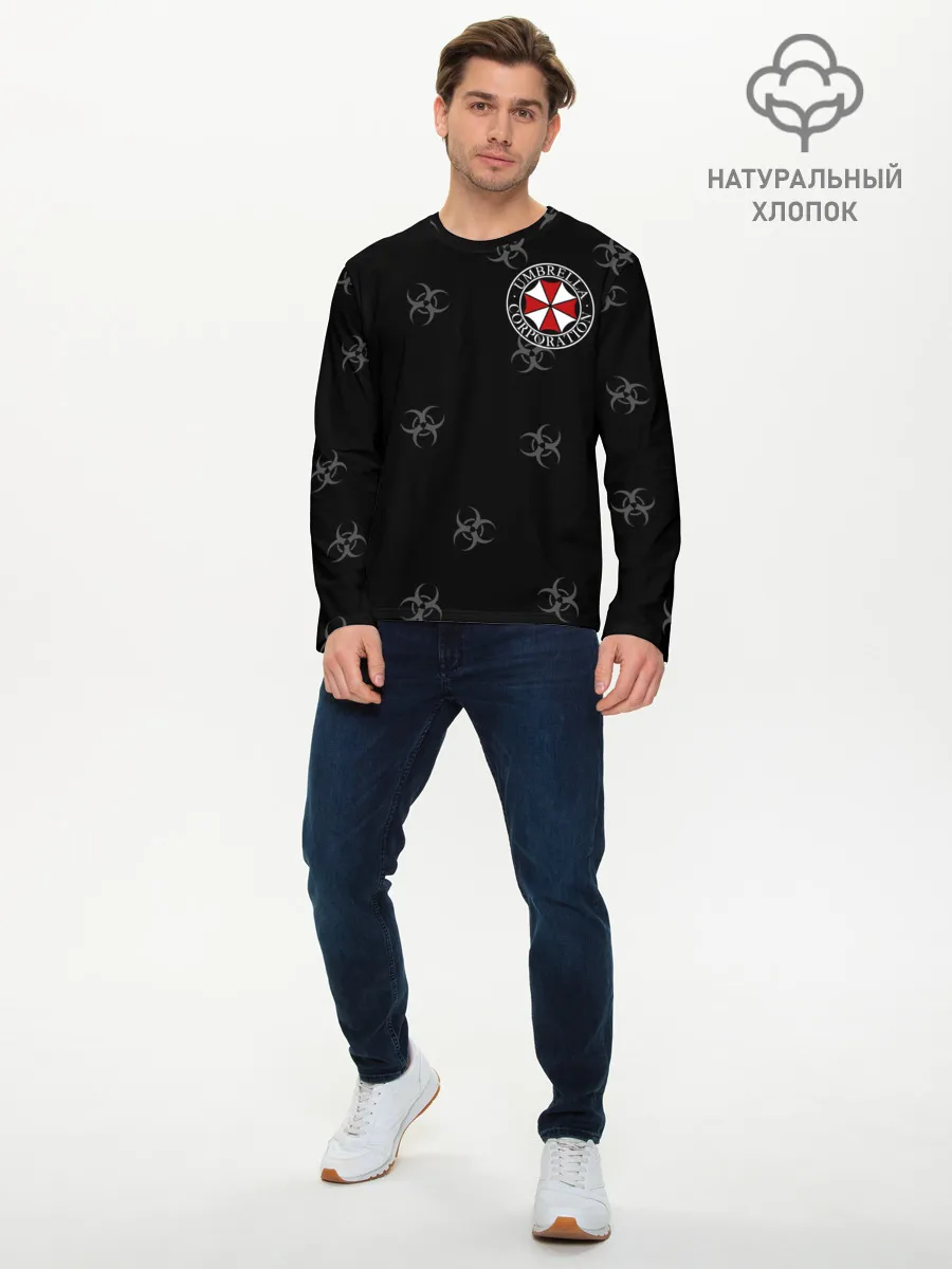 Мужской лонгслив базовый / Umbrella Corp.