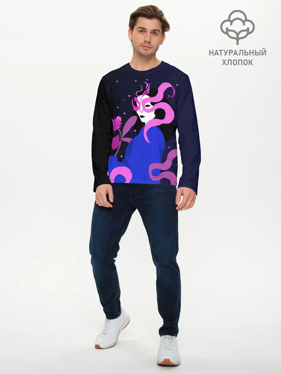 Мужской лонгслив базовый / Utopia