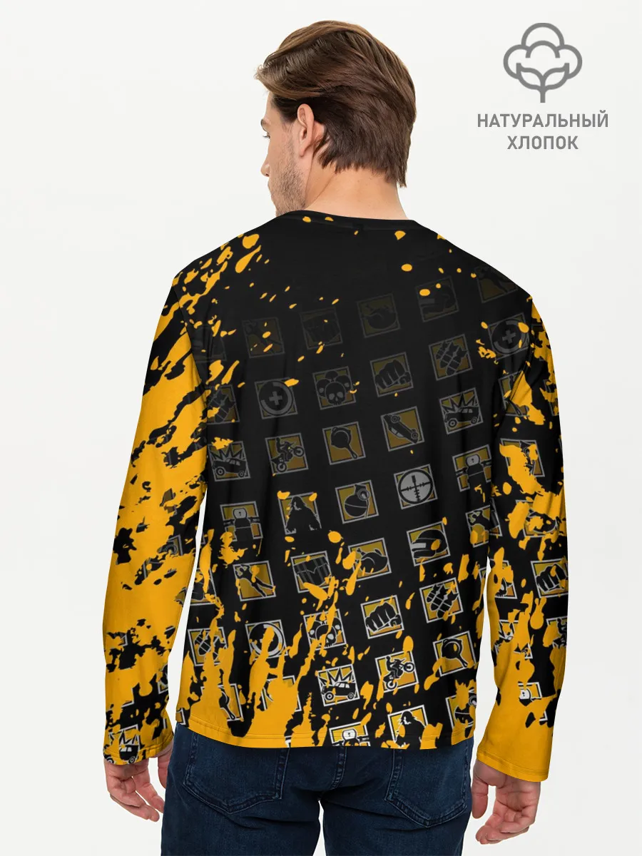 Мужской лонгслив базовый / PUBG