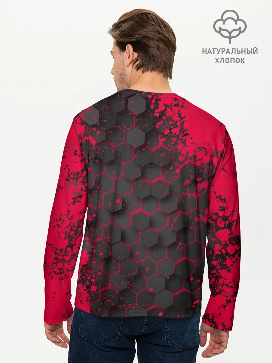 Мужской лонгслив базовый / Marshmello