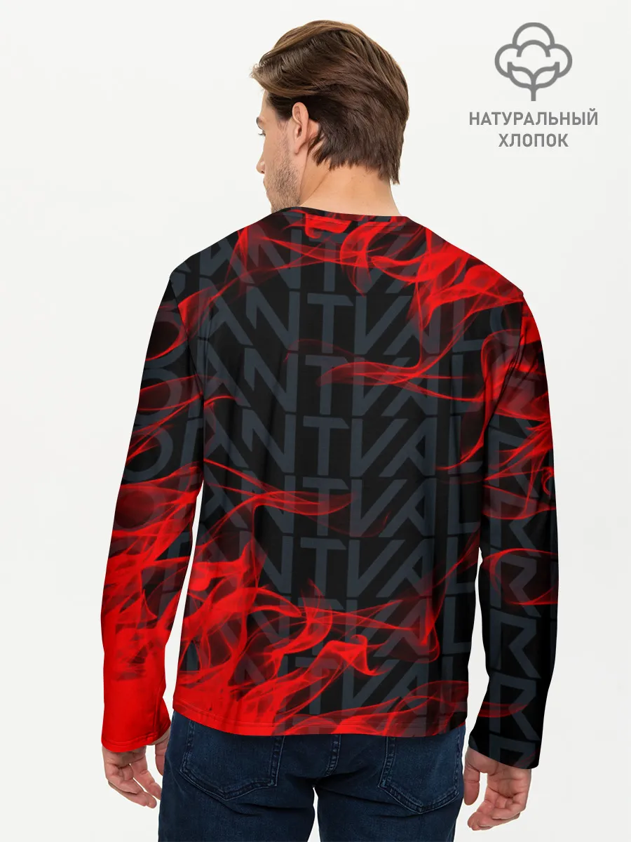 Мужской лонгслив базовый / VALORANT.