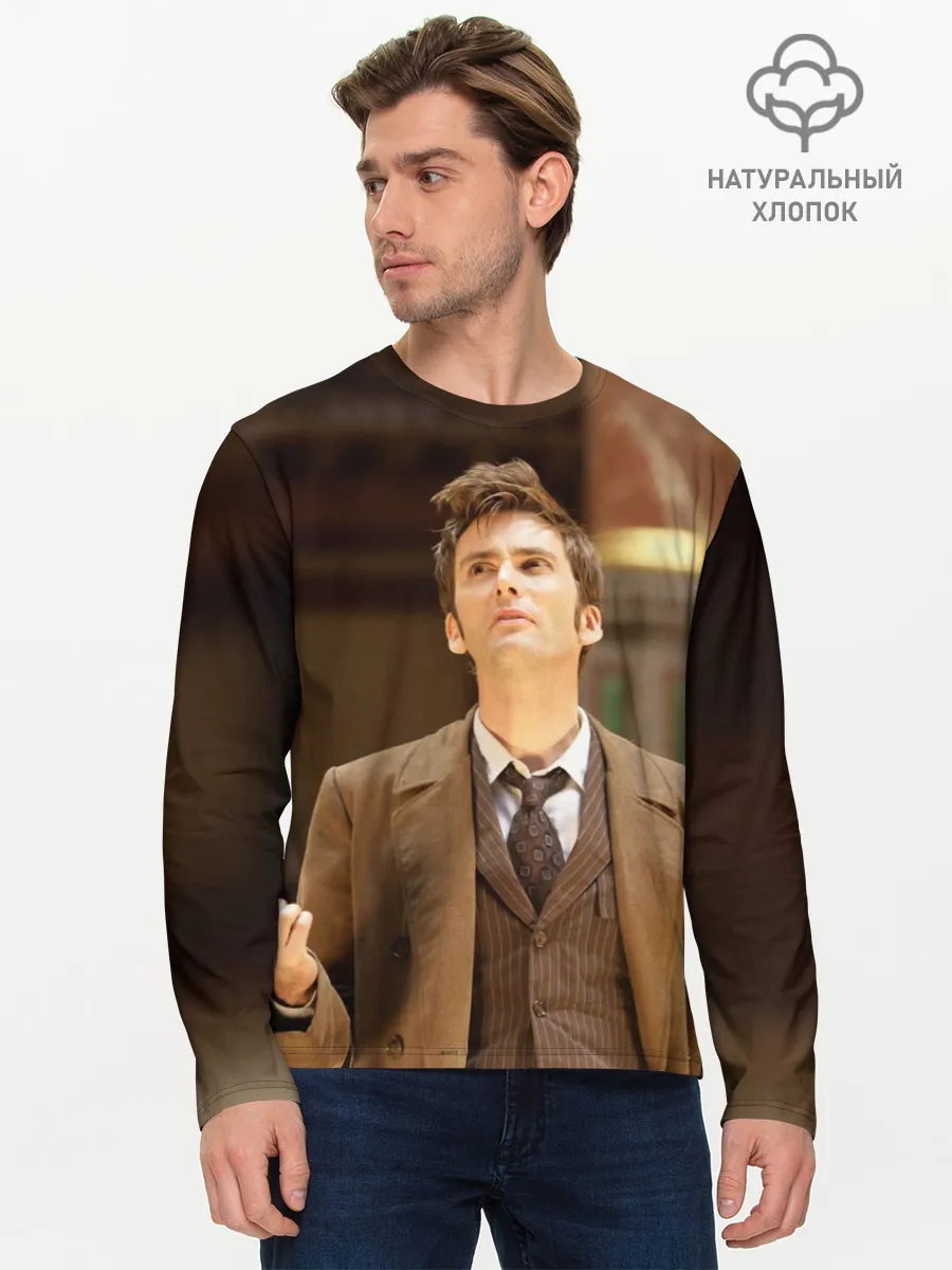 Мужской лонгслив базовый / 10 ДОКТОР