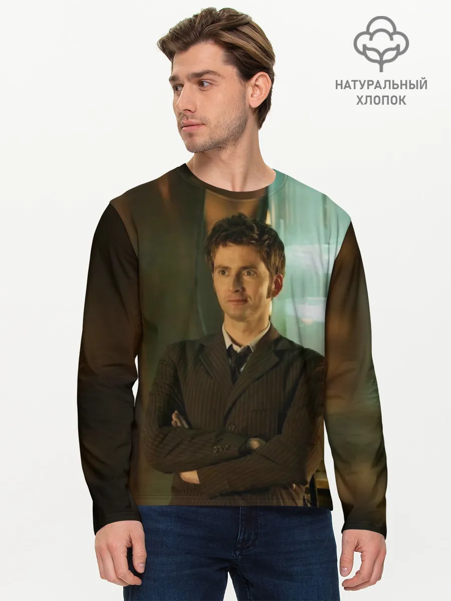 Мужской лонгслив базовый / ЛЮБИМЫЙ ДОКТОР