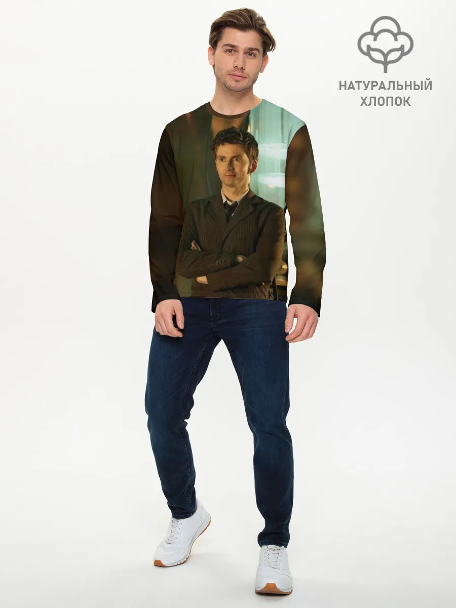 Мужской лонгслив базовый / ЛЮБИМЫЙ ДОКТОР