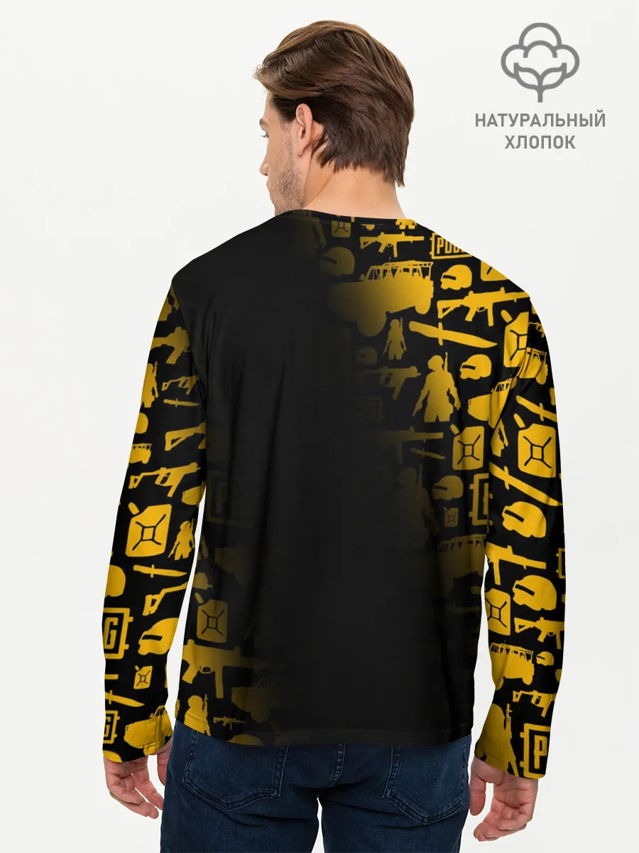 Мужской лонгслив базовый / PUBG