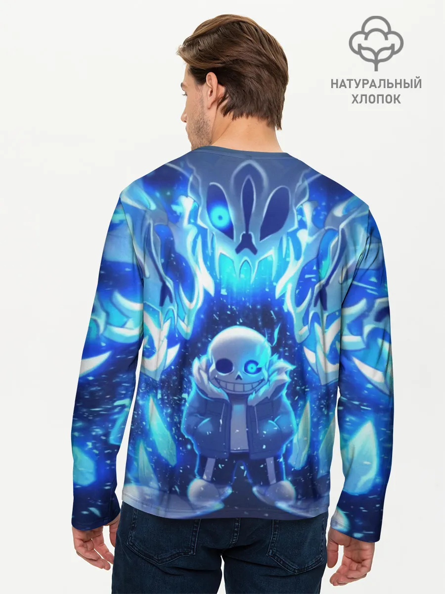 Мужской лонгслив базовый / UNDERTALE | АНДЕРТЕЙЛ
