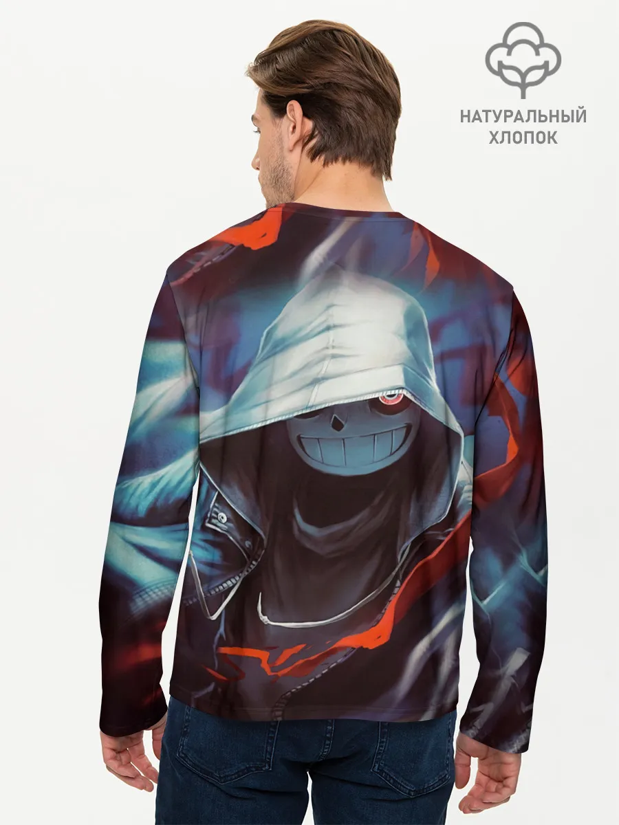 Мужской лонгслив базовый / UNDERTALE | АНДЕРТЕЙЛ