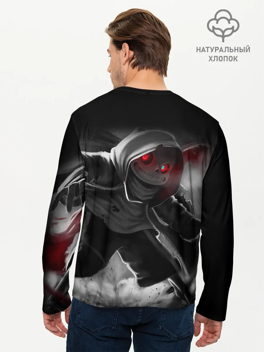Мужской лонгслив базовый / UNDERTALE